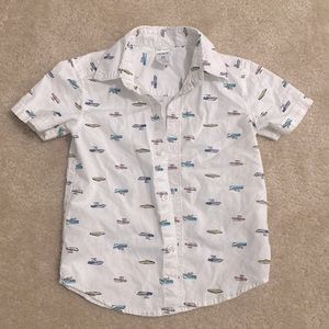 Carters button up shirt